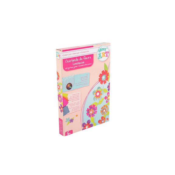 Guirlande fleurs lumineuses