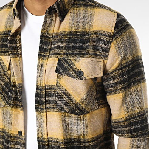 Surchemise Carreaux Y-2242 Jaune