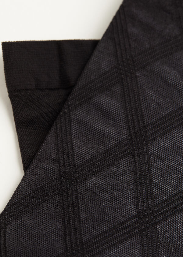 Meias curtas Eco Diamond Mesh
