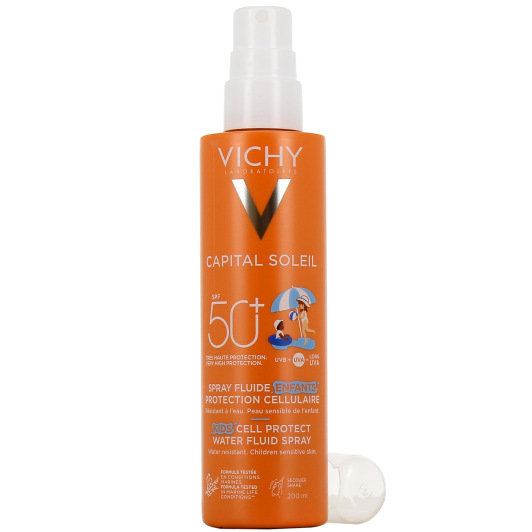 Spray solaire enfant SPF50+ Vichy Capital Soleil - Peau sensible