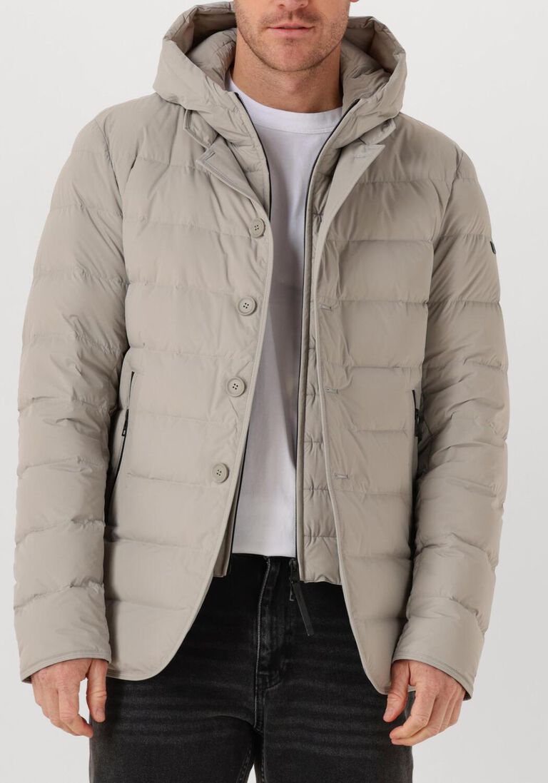 beige duno gewatteerde jas master h licosa 2.0