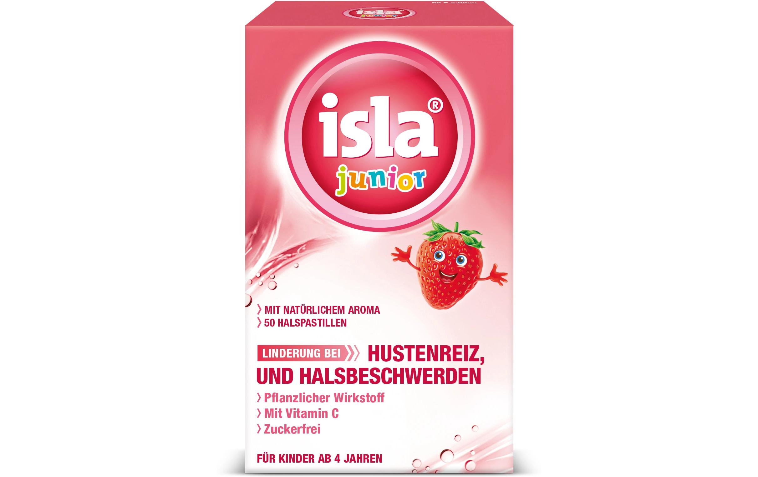 Pastillen Junior 50 PastillenHustenbonbons Für Kinder bei Hals- und Stimmbeschwerden