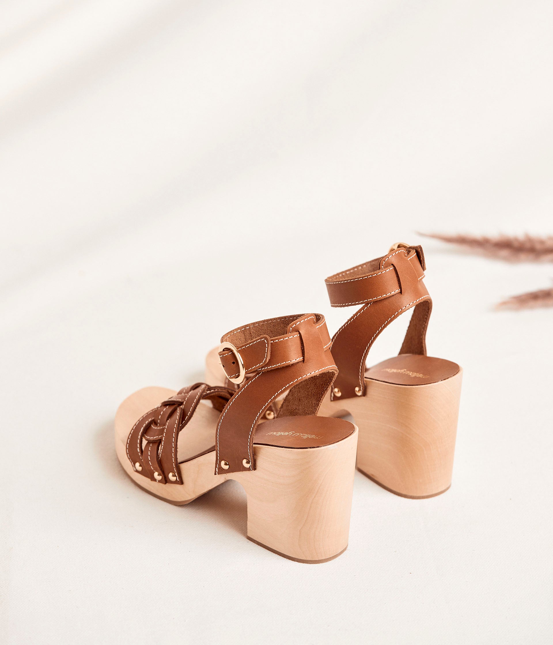 Sandales cognac Isabel
