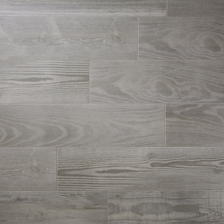 Carrelage sol gris 20 x 80 cm Pine Wood
