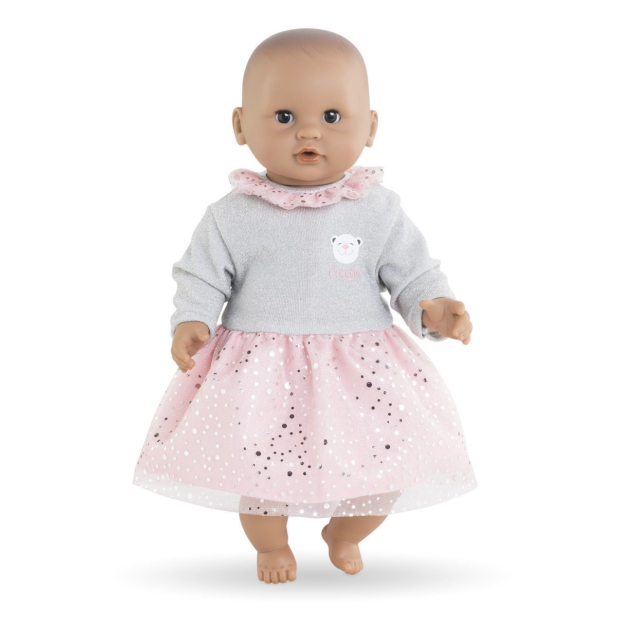 Robe soir de fête pour poupon 30 cm