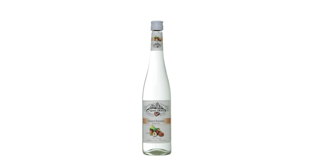 Alpenherz Haselnuss-Spiritouse 33% 0,7 Liter (Einweg)