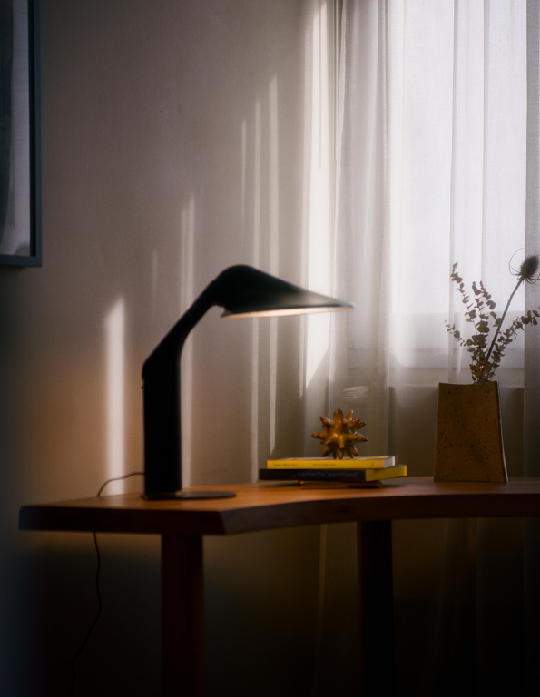 DCW éditions Niwaki tafellamp LED chroom