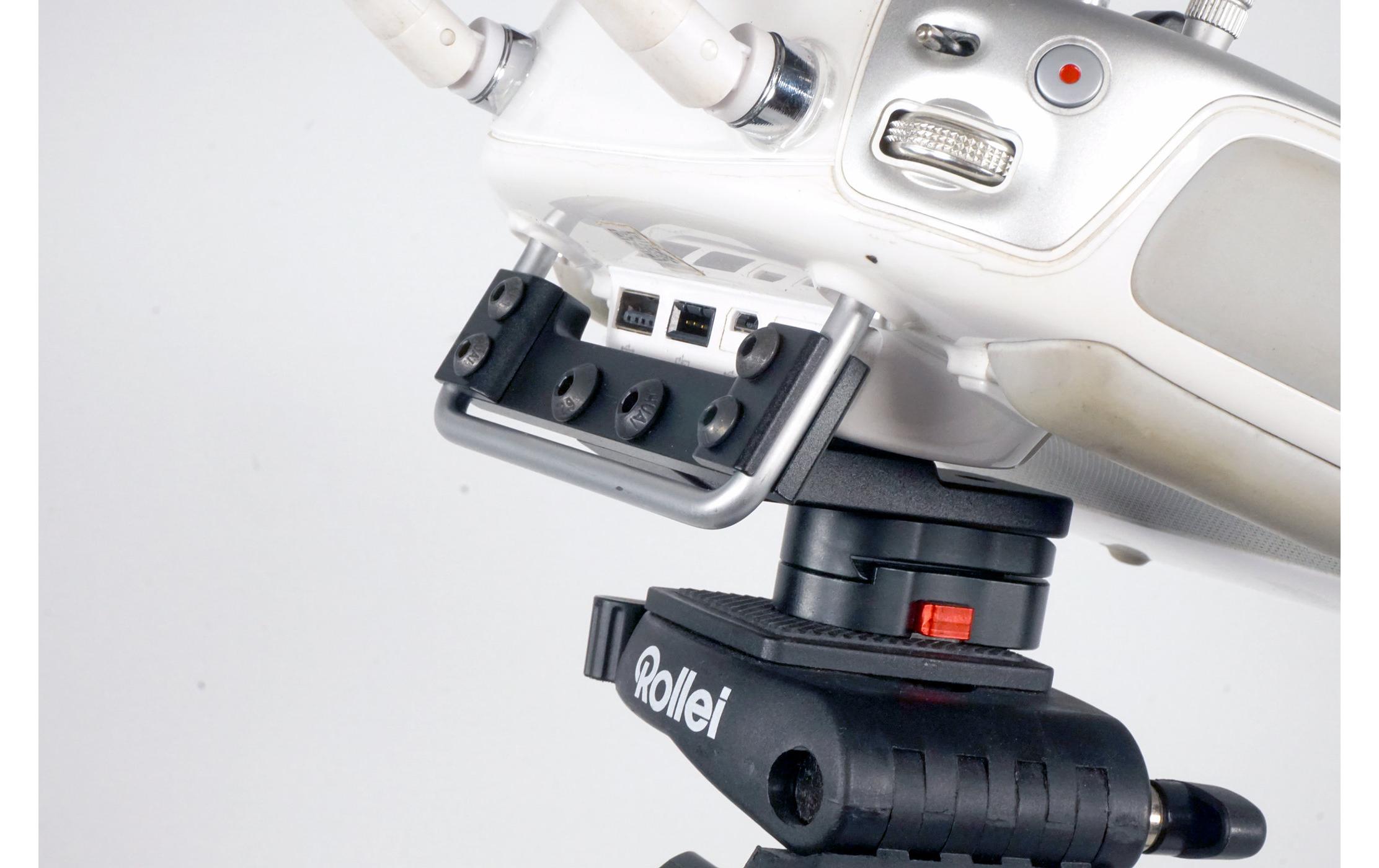 Tripodhalterung für DJI Phantom & InspireMontieren Sie Ihren DJI Phantom Inspire Sender auf einem Kamera Stativ