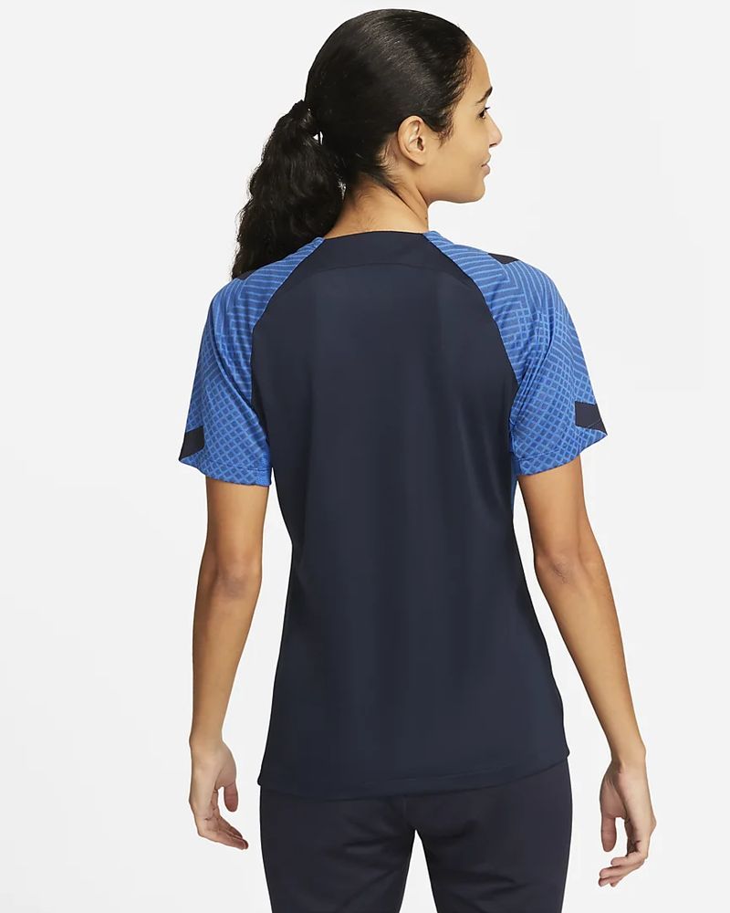 Maillot Nike Strike 22 Bleu Marine pour femme