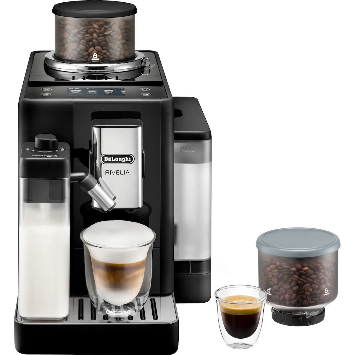 DeLonghi Rivelia EXAM440.55.B kaffemaskin (sort)