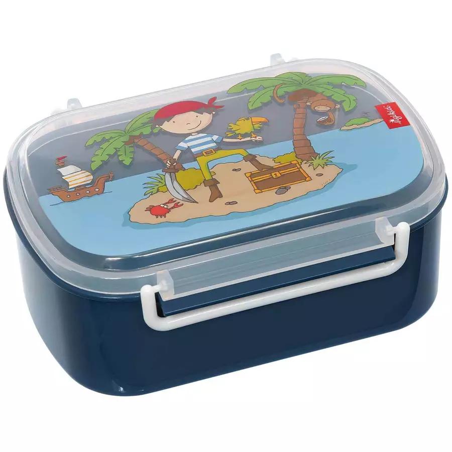 Sigikid Brotdose + Trinkflasche 2er Set dunkelblau