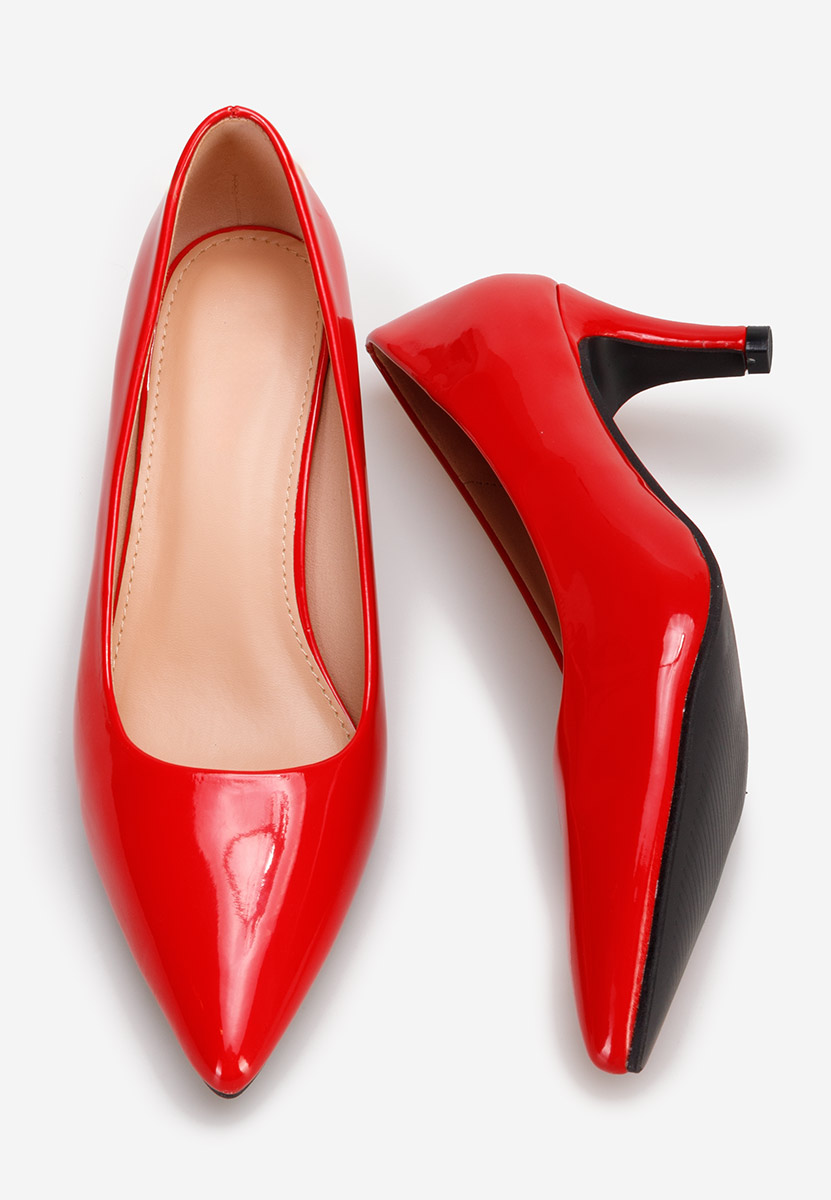 Chaussures à petit talon rouges Corvina V2