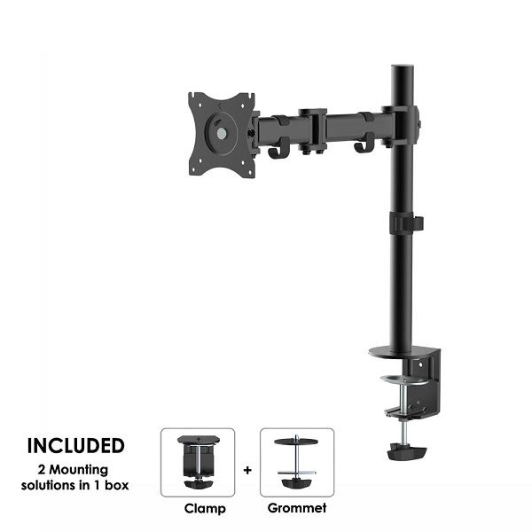 Neomounts NM-D135BLACK bureausteun voor flatscreen
