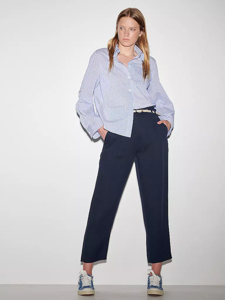 LUISA CERANO Bluse blau