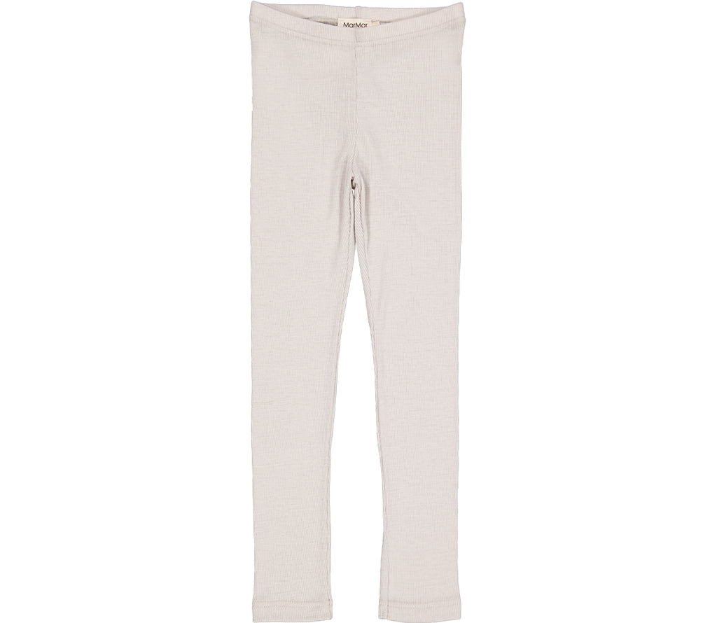 Leg, Uld Rib Leggings - Pepple