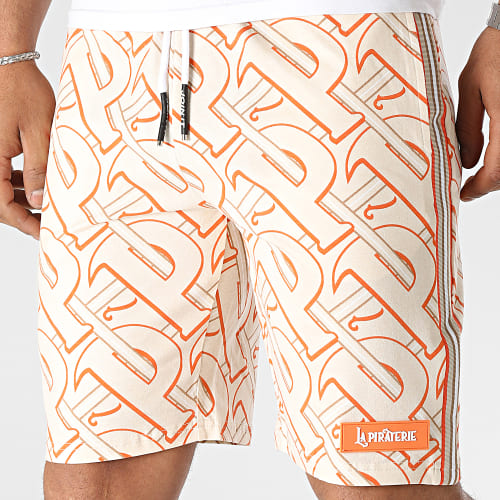 Short Jogging A Bandes London Beige
