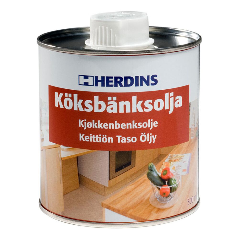KJØKKENBENKSOLJE HERDINS 500ML