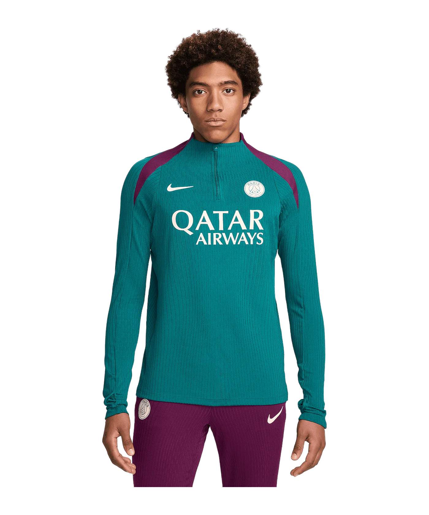 Nike Paris St. Germain Auth. Drill Top Grün F382