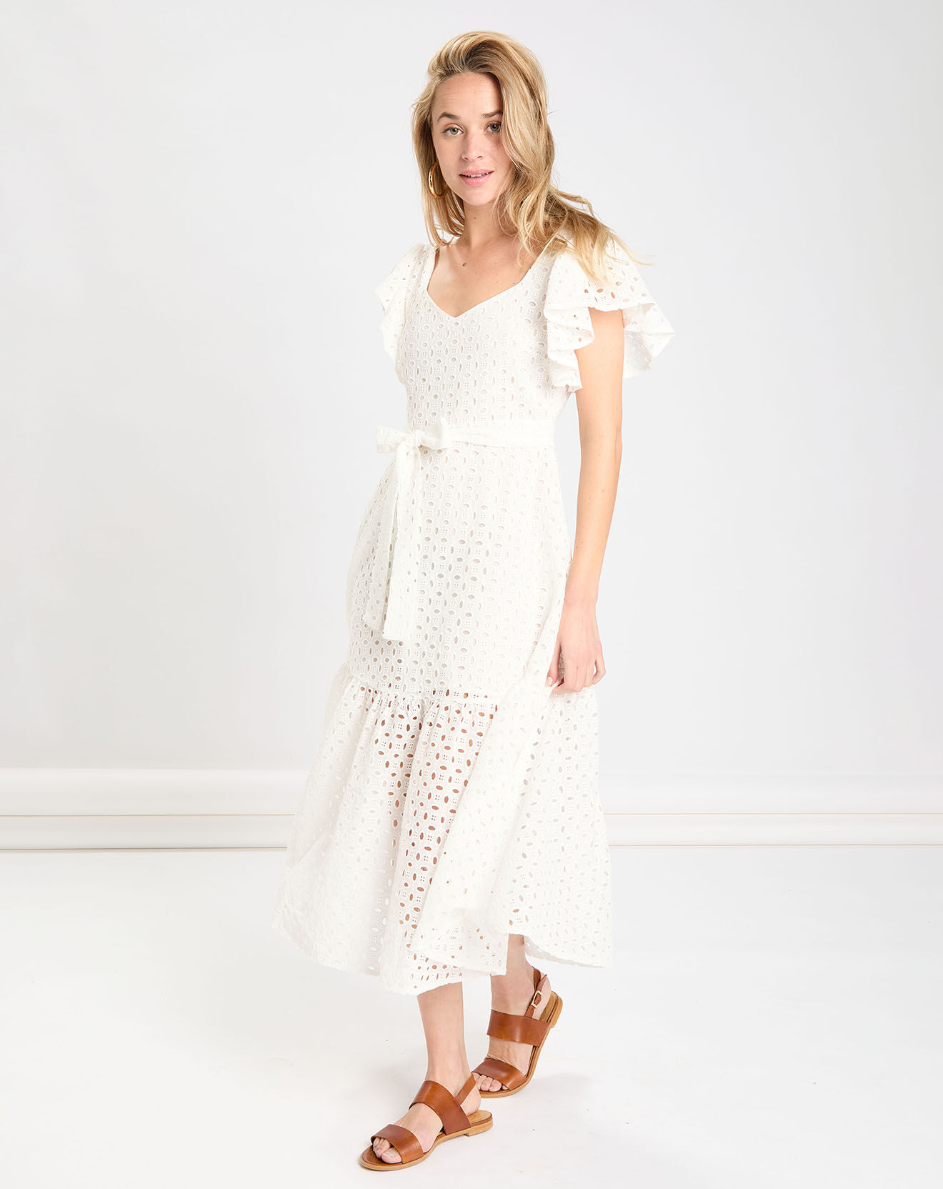 La Petite Etoile Robe Marinia blanche