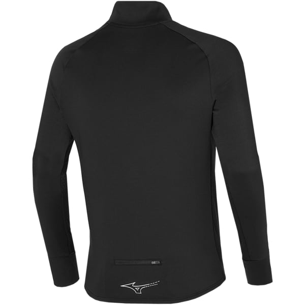 T-shirt running MIZUNO ACTIVE WARMALITE HZ SHIRT BLACK
