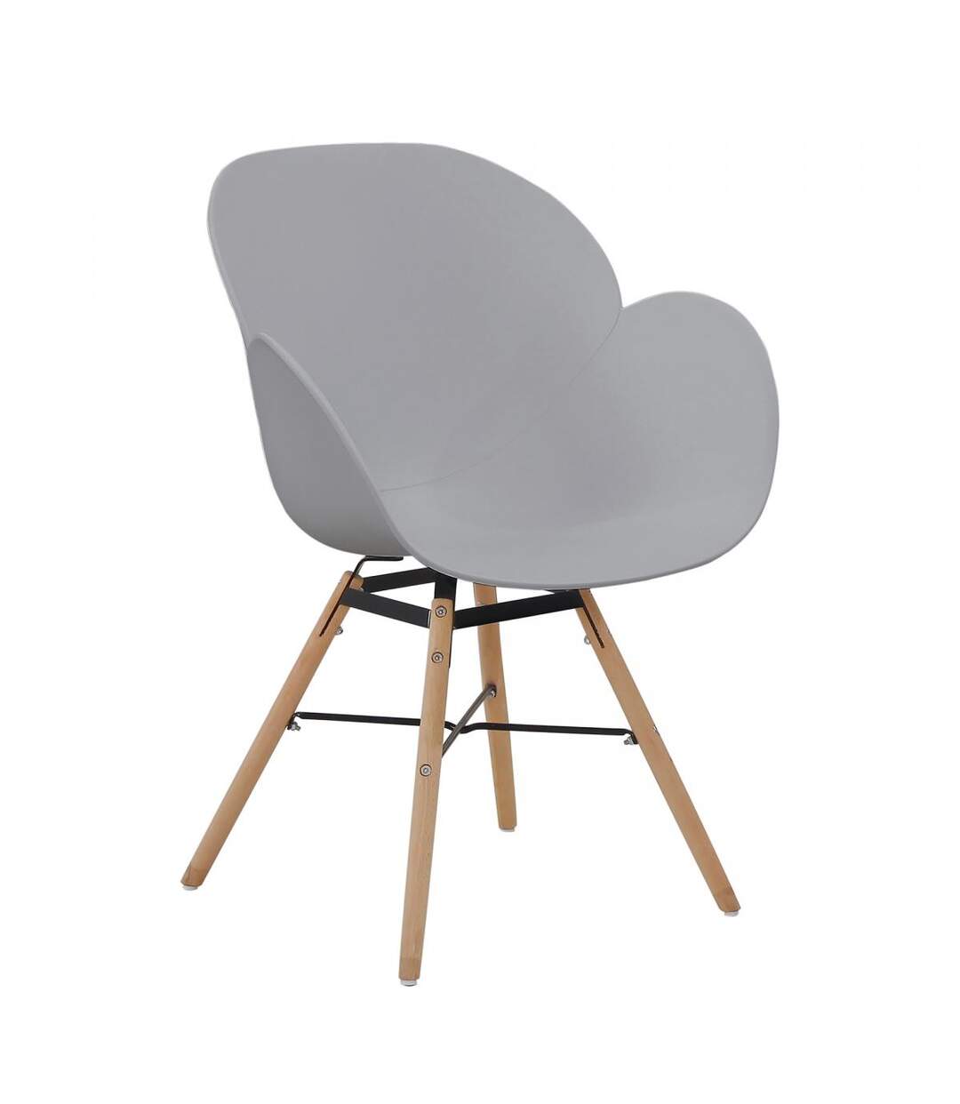 Lot de 2 fauteuils ADA en polypropylène doux et soyeux fait main