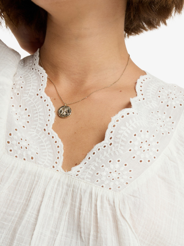 Paradise Lagoon Blouse manches courtes Blanc Femme