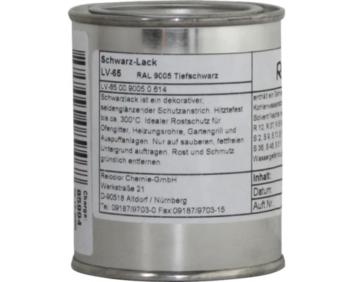 Zwarte lak 100 ml