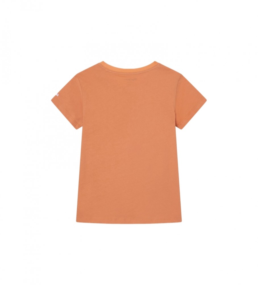Camiseta laranja Pepe Jeans Gervera