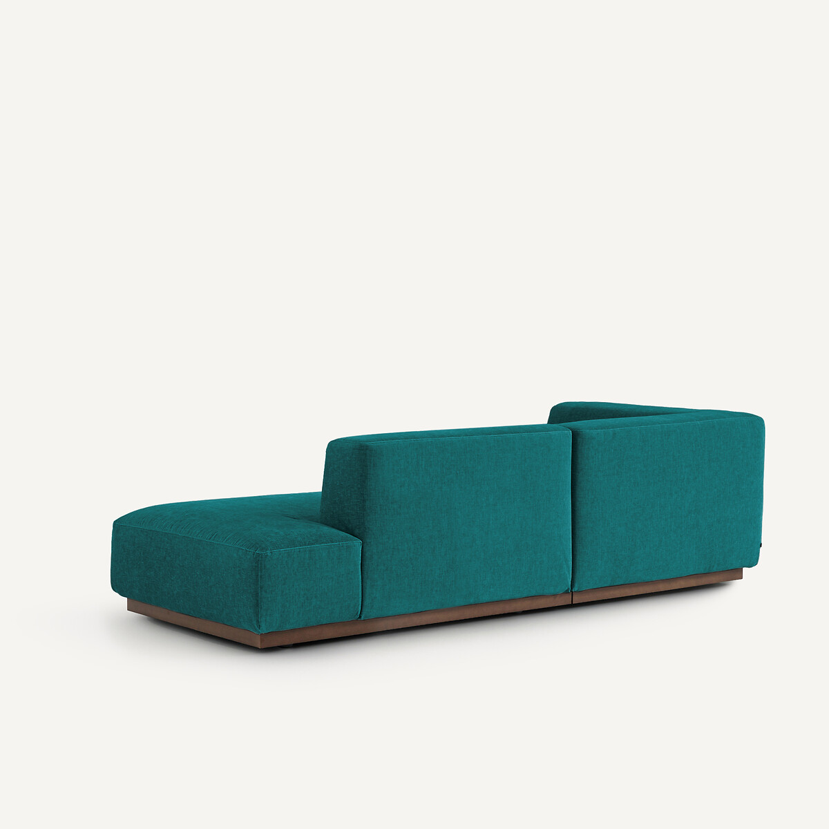 AM.PM<br>Sofá de canto esquerdo em veludo chenille, Jacopo