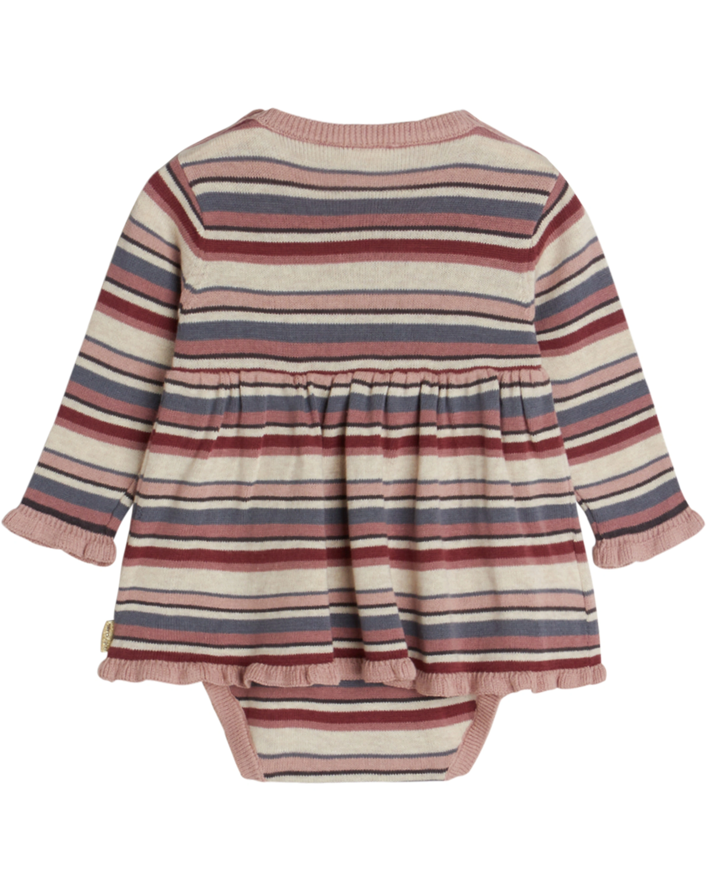 Langarmbody-Kleid MALLY in dusty rose