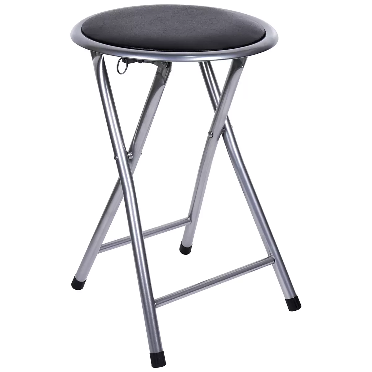 Klapphocker Ouzo silber,schwarz