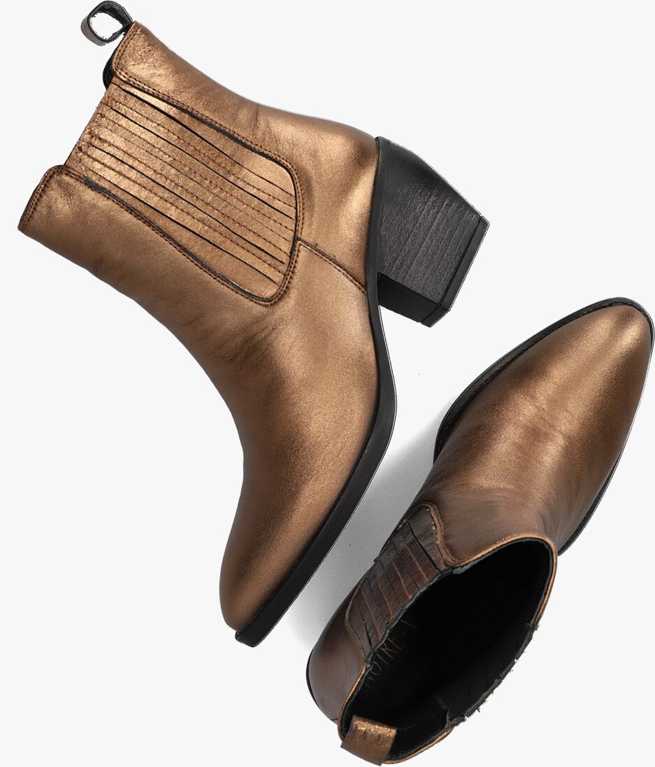 NOTRE-V bronzen notre-v enkellaarsjes kl-4689