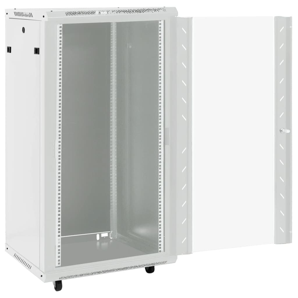 vidaXL Serverkast met wielen, 22U, 19\