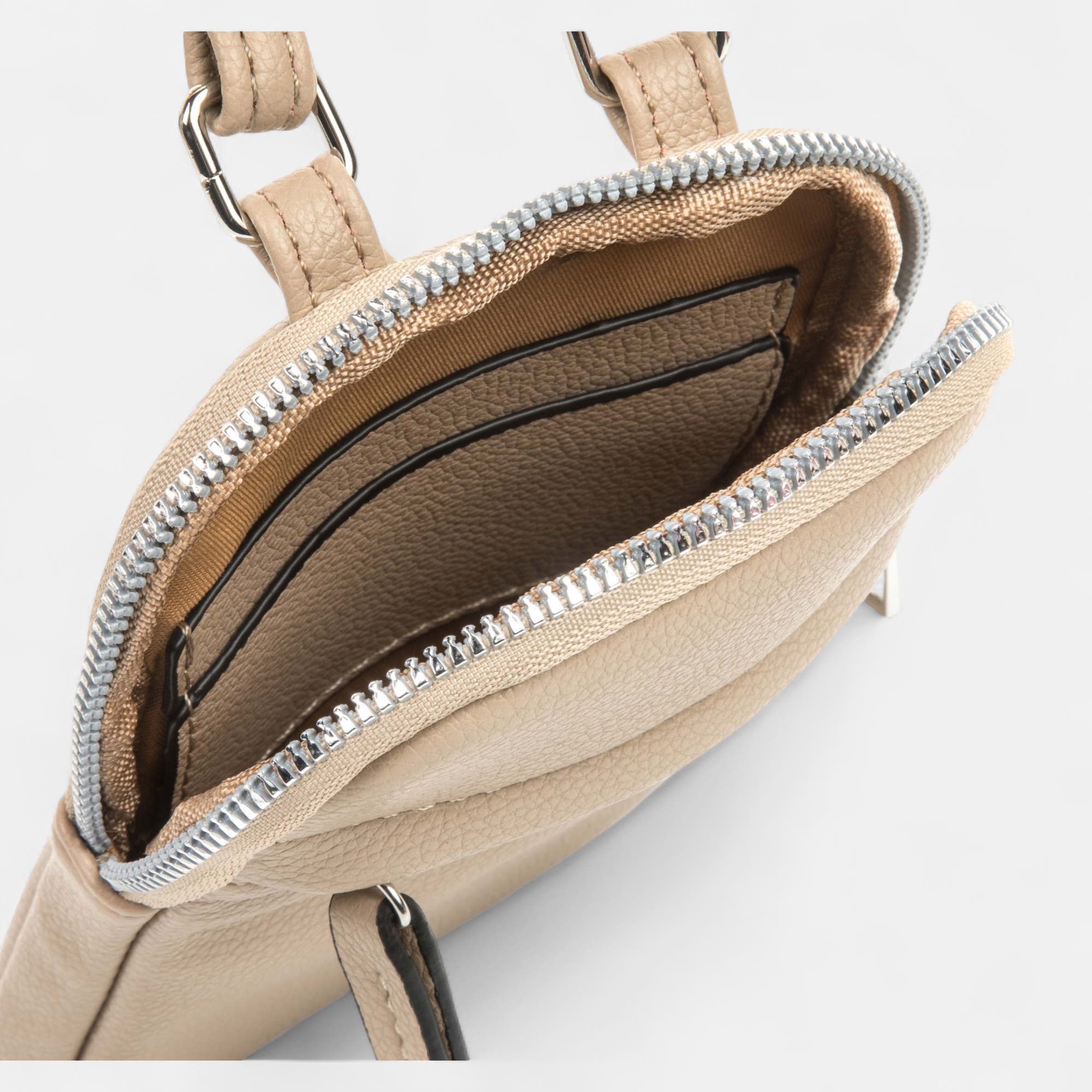 Pochette pour téléphone taupe
