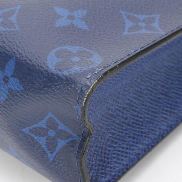 Louis Vuitton Vintage Louis Vuitton Pouch Blue