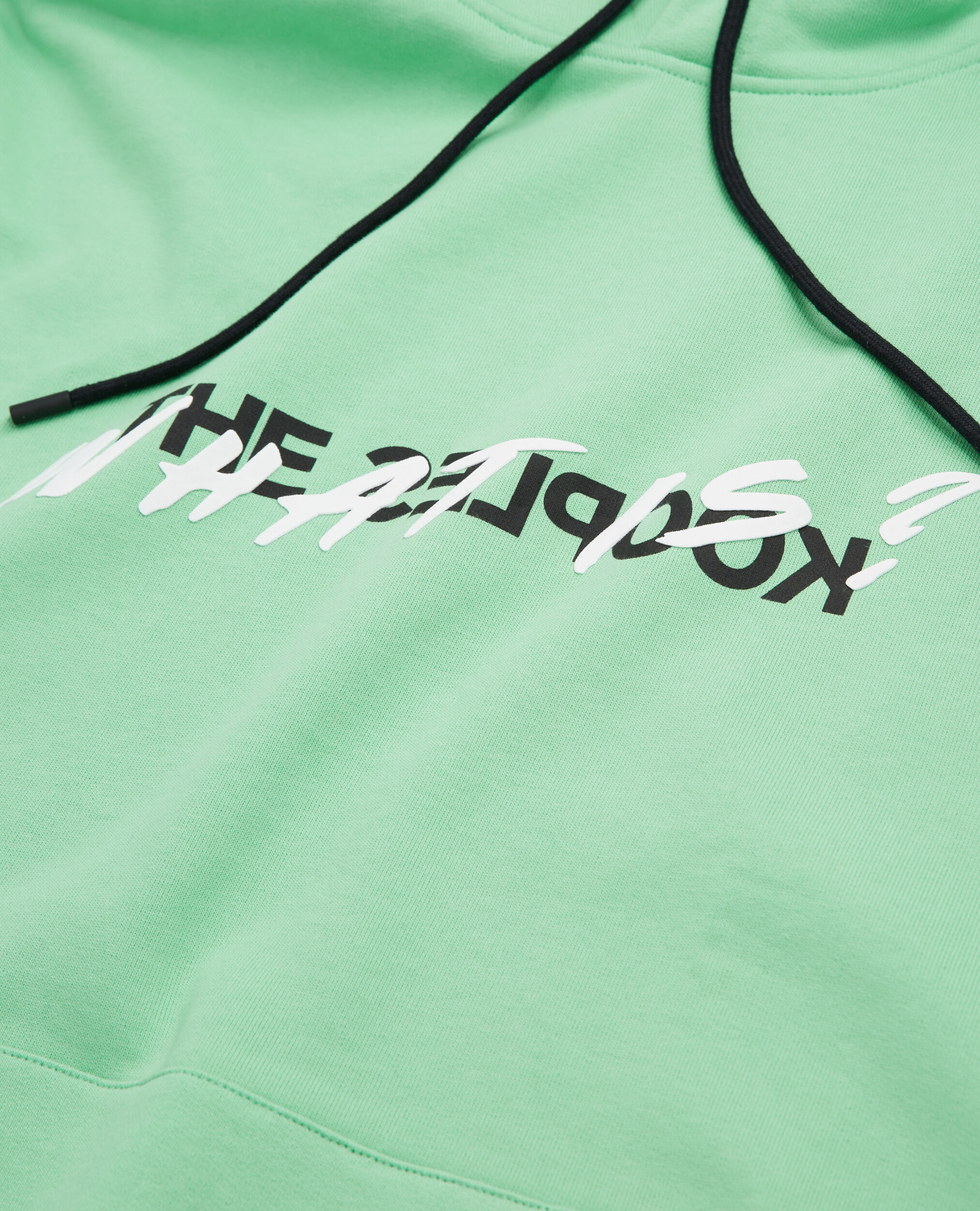 Sweatshirt à capuche What is vert