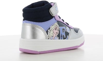 Disney Frozen Classic High Sneakers, Navy/Silver
