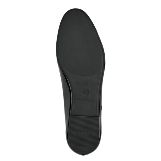 Tamaris Ballerinasko, Black Patent, 40