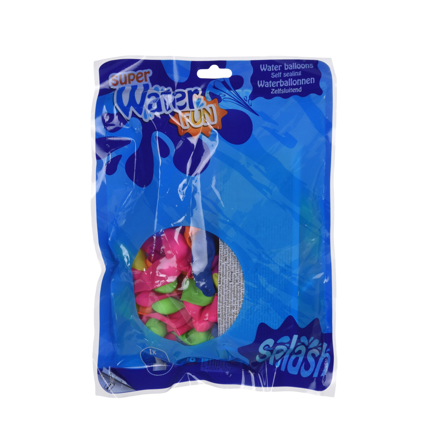 Wasserballon Set selbstschliessend 76-teilig