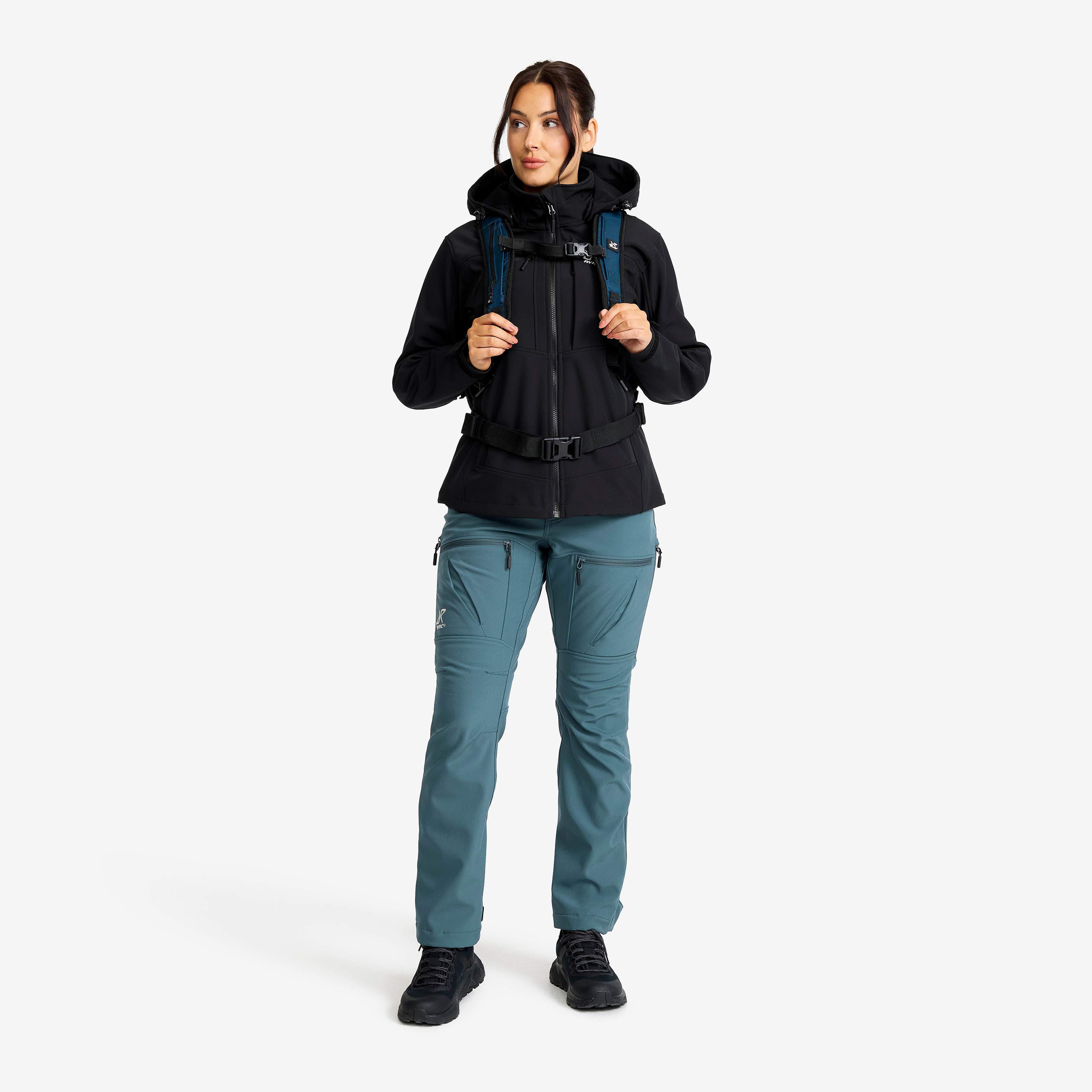 Hiball Softshell Pants Dame Orion Blue