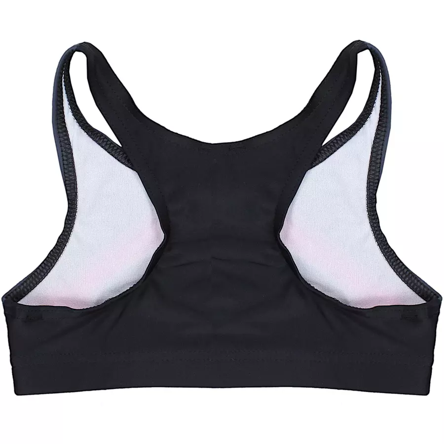 Aquarti Mädchen Sport Bikini Racerback Bustier & Bikinislip graphit