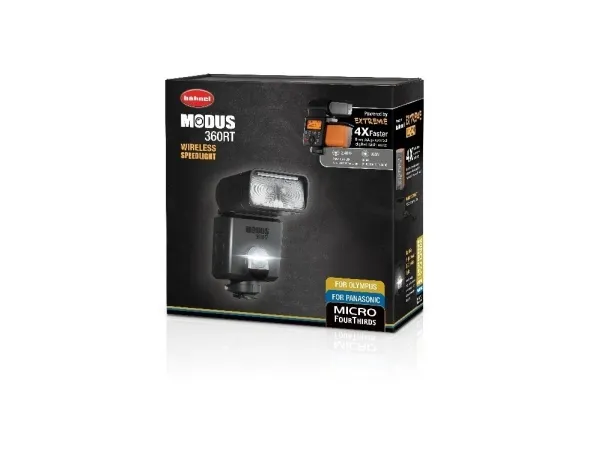 Hahnel Modus 360RT, 1,5 sek./side, 300 g, Kompakt blitz