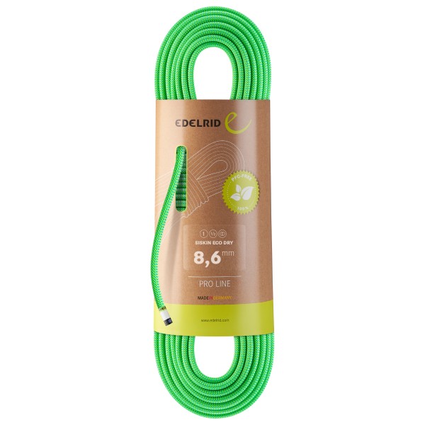 Edelrid - Siskin Eco Dry 8,6 - Corde à simple