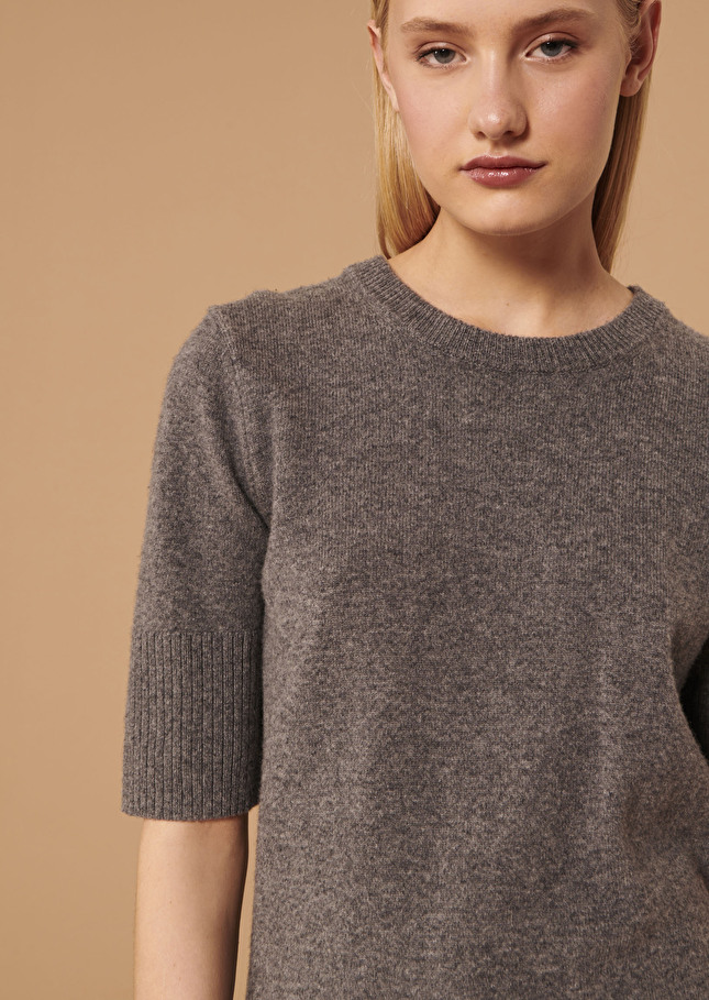 Pull Paolinegris en laine