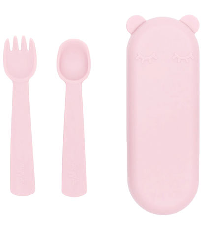We Might Be Tiny Besteck - Feedie - Silikon - Powder Pink