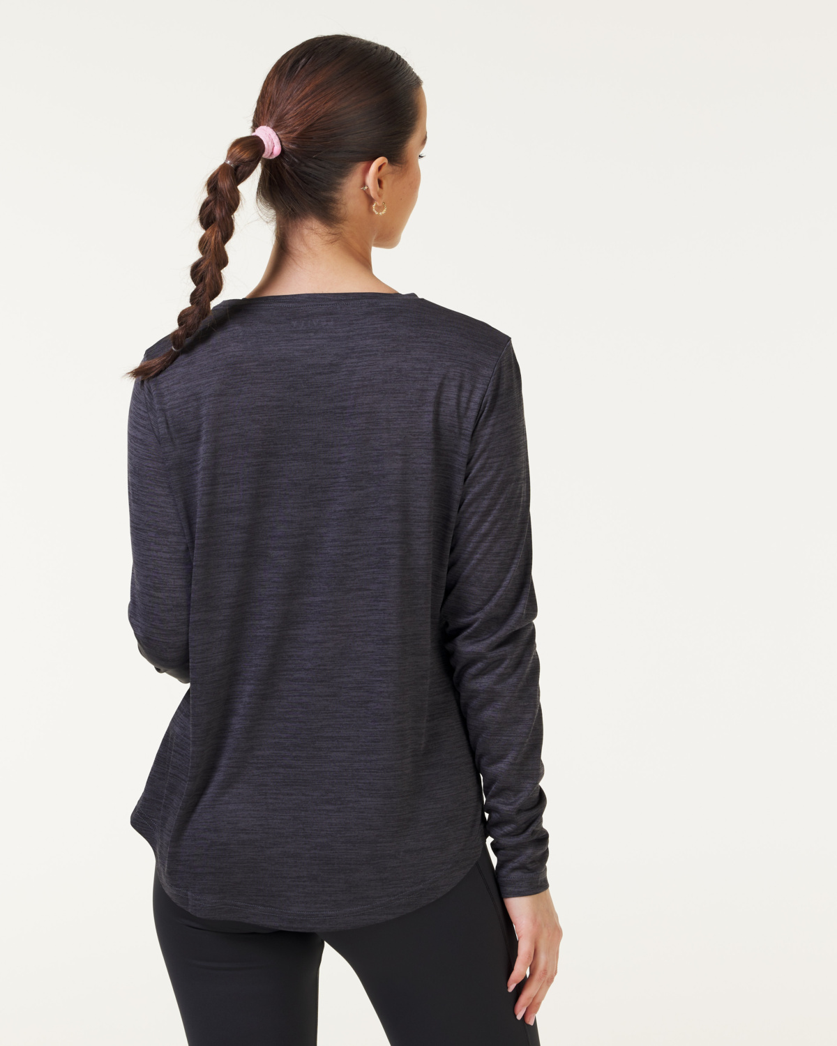 LEVITY Elemental Melange Long Sleeve Dark Grey Melange