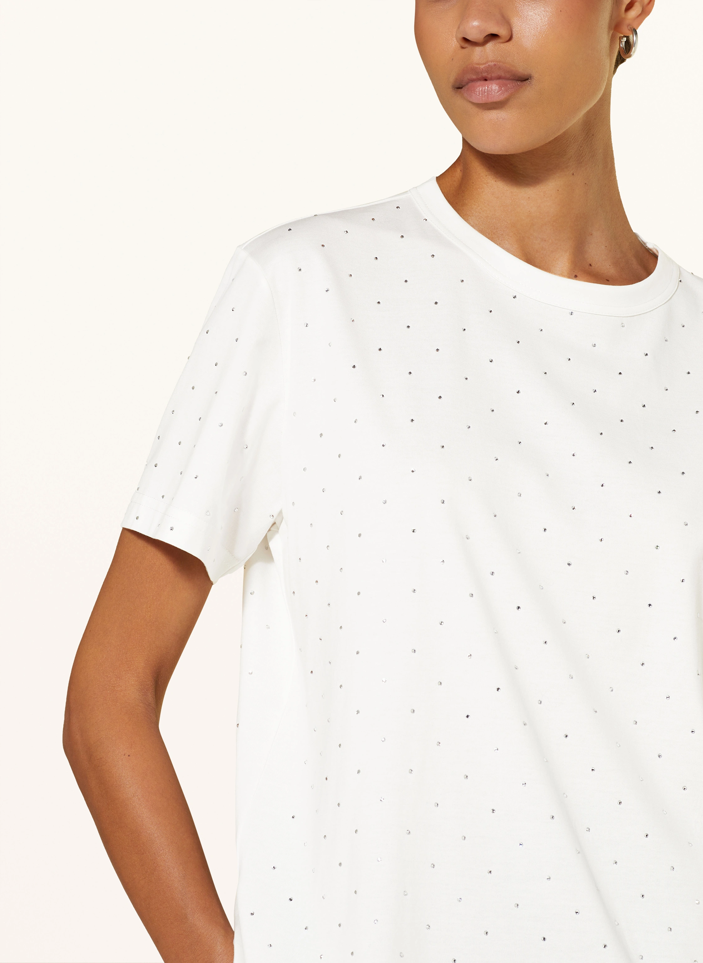 FABIANA FILIPPI T-Shirt mit Pailletten