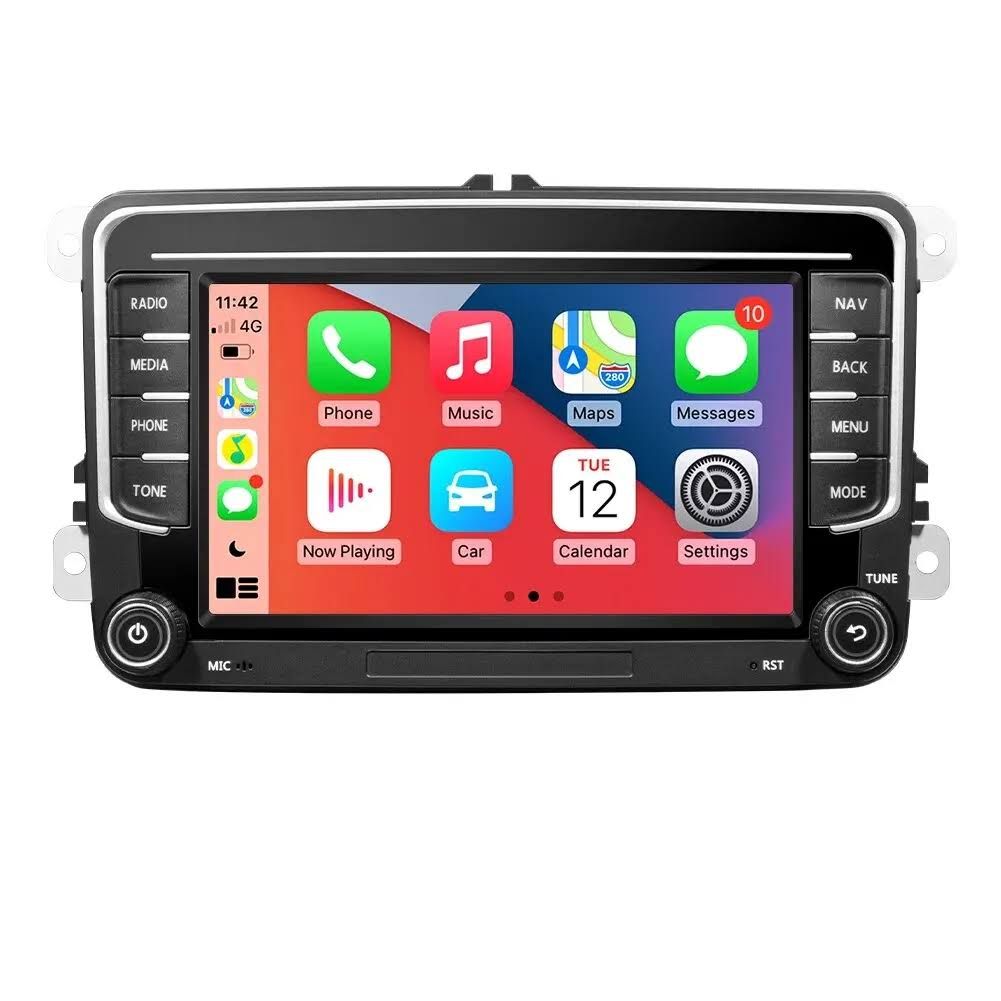 GRANDNAvi Android 13 Auto Radio GPS Für VW Volkswagen Skoda Octavia Golf 5 6 Touran Passat B6 Polo