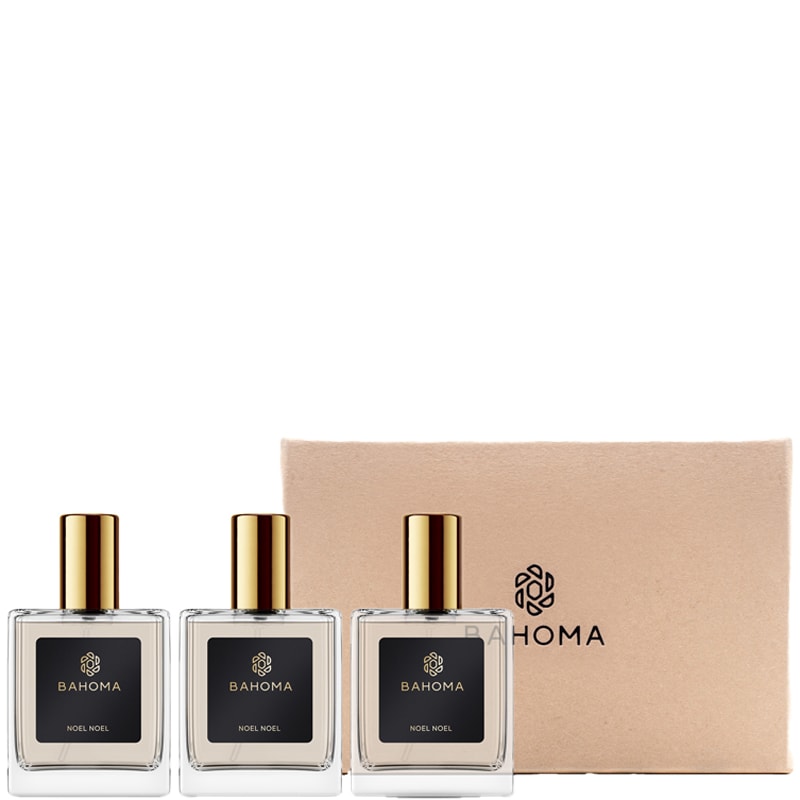Coffret parfums d'ambiance - Noël Noël - Mandarine & vanille - 3 x 50 ml