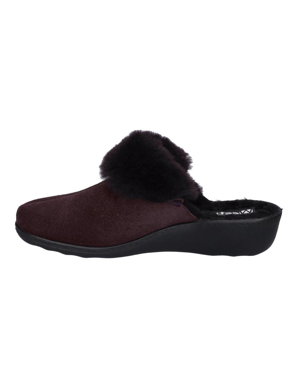Hausschuh Avignon 306, aubergine